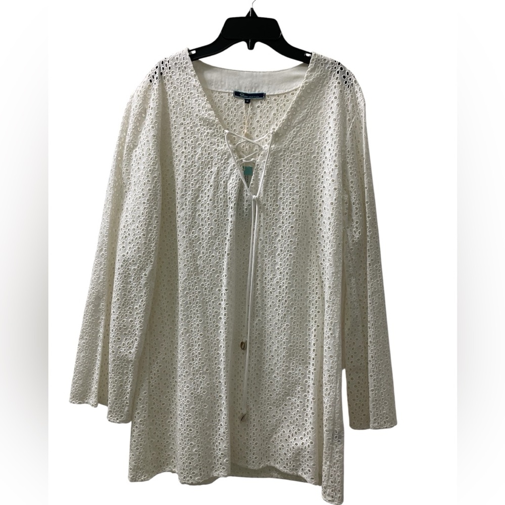 NWT Shore White Eyelet Milan Mini Dress Cover Up